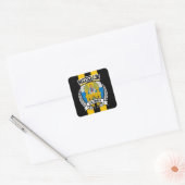 Medellín Vierkante Sticker (Envelop)