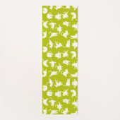 MEDENDE Kat in Yoga Poses Yoga Mat (Voorkant)