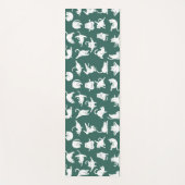 MEDENDE Kat in Yoga Poses Yoga Mat (Voorkant)