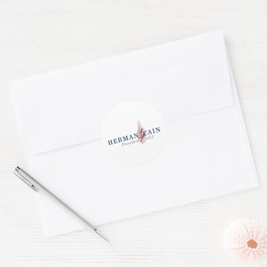 medeondertekenaar ronde sticker (Envelop)