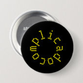 medeplichtigheid ronde button 7,6 cm (Voorkant /achterkant)