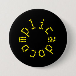 medeplichtigheid ronde button 7,6 cm