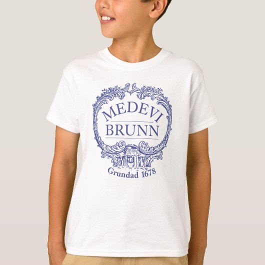 Medevi Brunn Groot Logo Kinderen T-shirt (Voorkant)