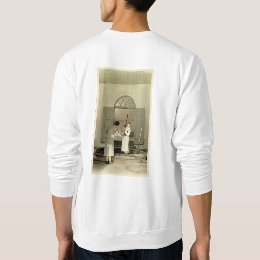 Medevi Brunn Groot Logo Unisex Sweatshirt (Achterkant)