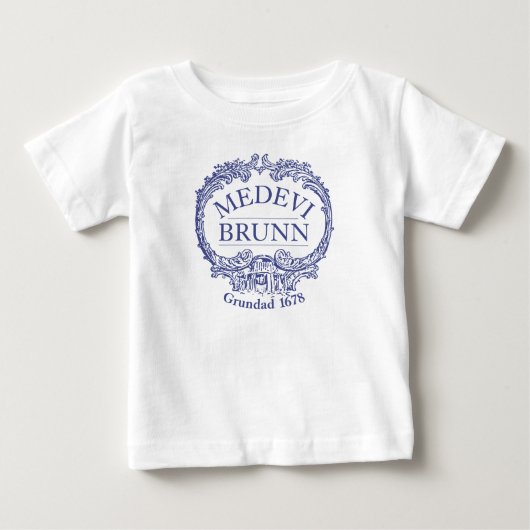 Medevi Brunn Logo Baby T-shirt (Voorkant)