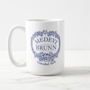 Medevi Brunn Logo Grote Koffie Mok