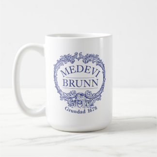 Medevi Brunn Logo Grote Koffie Mok