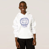 Medevi Brunn Logo Kinderen Hoodie (effen rug) (Voorkant volledig)