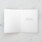 Medewerker 15e Jubileum Stijlvolle Formele Elegant Kaart (Binnen)