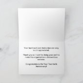 Medewerker 20e Jubileum Kaart (Binnen)