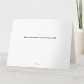 Medewerker 36e Jubileum Elegant Golden Kaart (Achterkant)