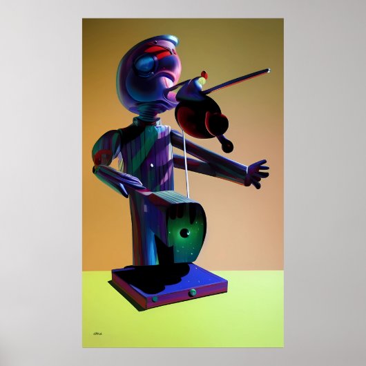 Medewerker aan kosmische schepping poster (Voorkant)