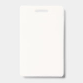 Medewerker Afbeelding Badge - Zwart en Goud (Achterkant)