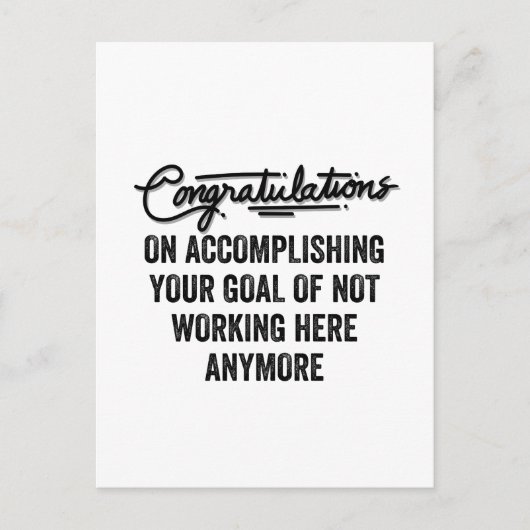 Medewerker Afscheidscadeau | Medewerker verlaten Feestdagenkaart (Voorkant)