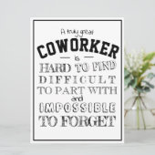 Medewerker appreciatie Bedankt Gift voor hem Kaart (Staand voorkant)