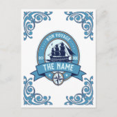 Medewerker bedankt Bon Voyage Afscheid Briefkaart (Voorkant)