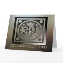 Medewerker BIG 39e Jubileum Elegant Golden