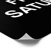 Medewerker bij het kalender-kantoor voor pensioner poster (Hoek)