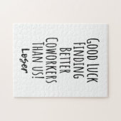 medewerker, collega, afscheid, succes met T-Shirt Legpuzzel (Horizontaal)