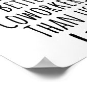 medewerker, collega, afscheid, veel succes met T-S Poster (Hoek)