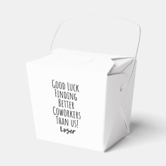 medewerker, collega, afscheid, veel succes T-Shirt Bedankdoosjes