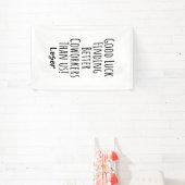 medewerker, collega, afscheid, veel succes T-Shirt Spandoek (Insitu)