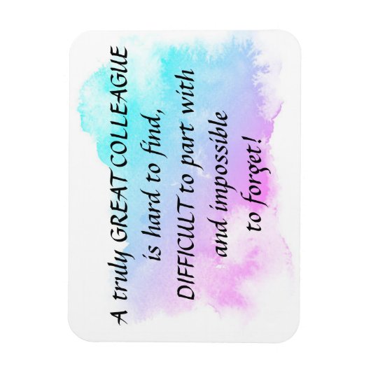 Medewerker/collega Magneet (Verticaal)