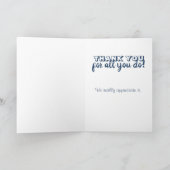 Medewerker Dank U Waardering Kaart (Binnen)