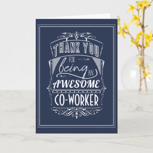 Medewerker Dank U Waardering Kaart (Gele Bloem)