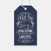 Medewerker Dank u wel Cadeaulabel (Voorkant)