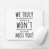 medewerker die vertrekt voor vrouwen , medewerker  muismat (Met muis)