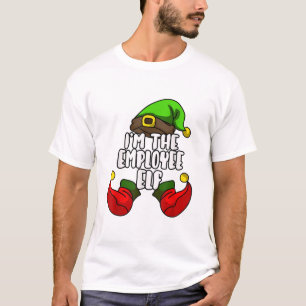 Medewerker Elf Matching Family Group Kerstparty T-shirt