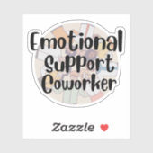Medewerker emotionele steun sticker (Vel)