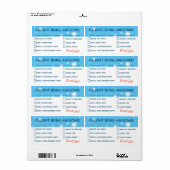 Medewerker erkenningsraad geweldige checklist awar etiket (Full Sheet)