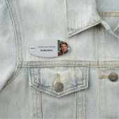 Medewerker Foto Grijs Logo Eenvoudig Naamplaatje (In situ)