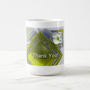 Medewerker Herkenning Dank u Floral Koffiemok