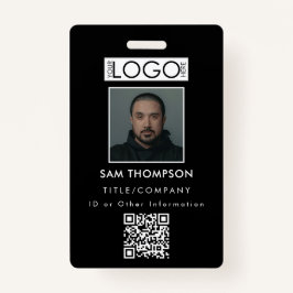 Medewerker ID Foto Bedrijf Beveiligingsbadge QR Co Badge