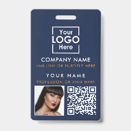 Medewerker ID Foto QR-code Aangepaste ID afdrukken Badge