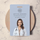 Medewerker ID van medisch ziekenhuispersoneel Naam Badge