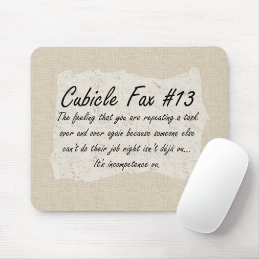 Medewerker Incompetentie Muismat (Met muis)