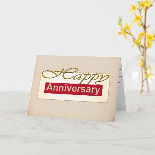 Medewerker Jubileum Kaarten (Gele Bloem)