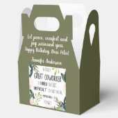 Medewerker kerstcadeautas voor kerstcadeautjes bedankdoosjes (Geopend)