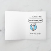 Medewerker krijgt een boorputkaart kaart (Binnen)