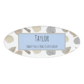 Medewerker Kustzeeschelpen Naambadge (Voorkant)