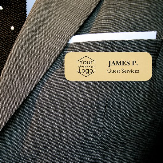 Medewerker Magnetische Veiligheidspin Goud Custom  Naamplaatje