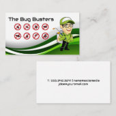 Medewerker ongediertebestrijding visitekaartje (Voorkant / Achterkant)