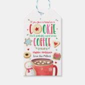 Medewerker Personeelsbedrijf Holiday Apprecie Cook Cadeaulabel (Voorkant)