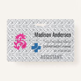 Medewerker PVC Badge – Gepersonaliseerd.Event.Duur