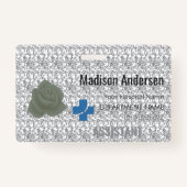 Medewerker PVC Badge – Gepersonaliseerd.Event.Duur (Voorkant)
