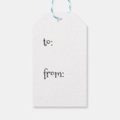 Medewerker, Team, Personeel Waardering Gift Label Cadeaulabel (Achterkant)